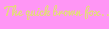 Image with Font Color E6D783 and Background Color FF96F5